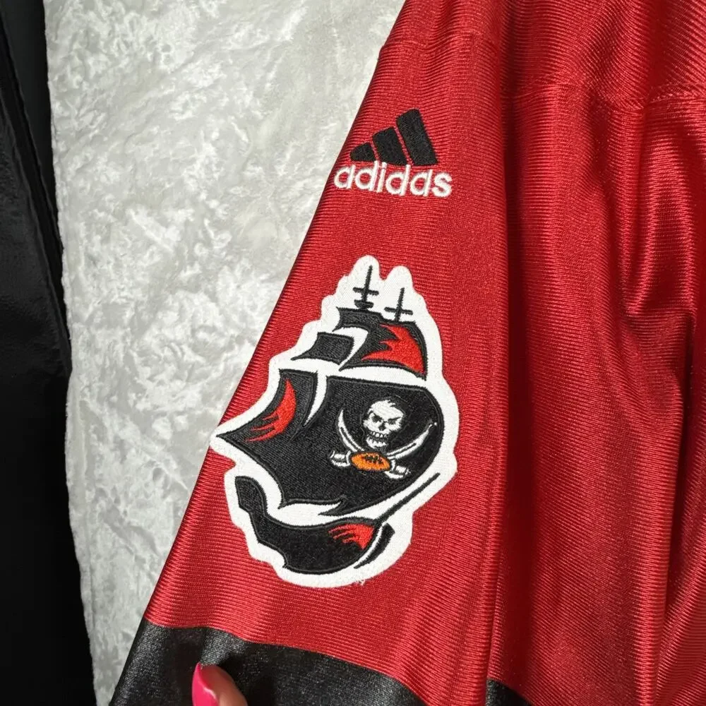 LG VINTAGE *Signed* HARDY NICKERSON BUCCANEERS JERSEY 46 ADIDAS PRO LINE Stitch
